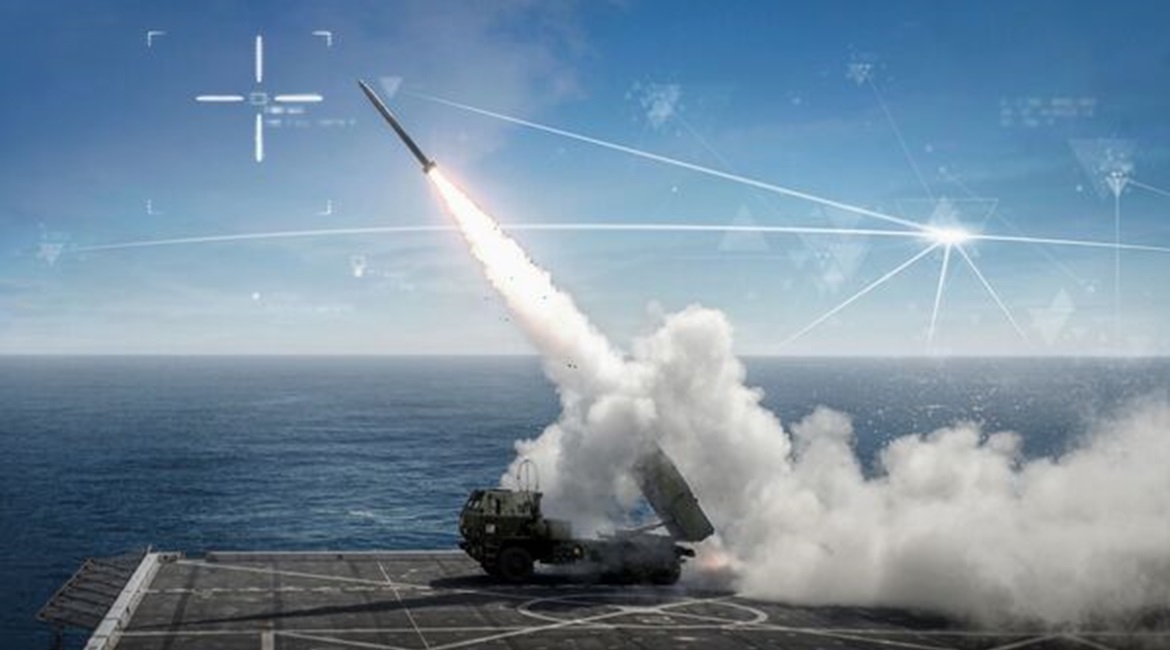 An artist's rendering of BAE Systems' Military GPS User Equipment (MGUE) Increment 1 Common GPS Module (CGM) for precision weaponry.