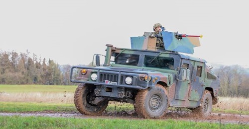 Luxembourg approved a draft law on the procurement of 80 new CLTVs on 2 June to replace its 42 up-armoured Humvees (pictured) and 48 protected reconnaissance vehicles.