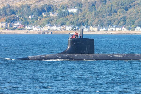 
        USS 
        Seawolf
         is pictured visiting Royal Navy base Clyde (Faslane) in Scotland in September 2020.
       (Tony Roper)