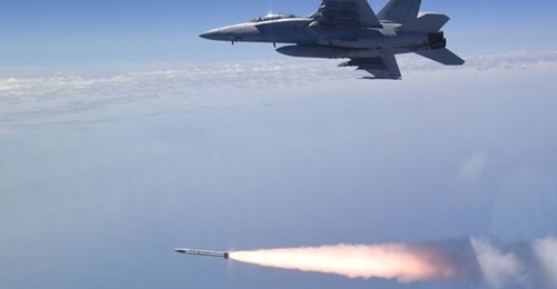The Northrop Grumman AGM-88G Advanced Anti-Radiation Guided Missile - Extended Range (AARGM-ER) performed its third live-fire development test (DT3) off a Boeing F/A-18 Super Hornet.