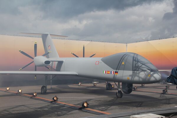 Italy is part of the European MALE RPAS/Eurodrone project alongside Germany, France, and Spain. (Janes/Gareth Jennings)