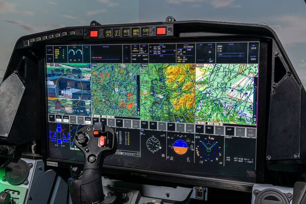 BAE Systems has led large area display development in its role as lead company for the Eurofighter consortium's human-machine interface work. (BAE Systems)