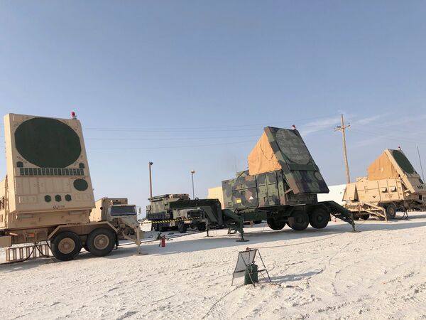 Backup Patriot radars were stationed at White Sands Missile Range in case they are needed for the 2020 Integrated Battle Command System (IBCS) limited user test conducted by the US Army. IBCS uses multiple sensors and effectors to extend the ‘battlespace', provide soldiers with 360° protection, increase survivability by enabling early detection and continuous tracking, and defeat a complex threat set. (Janes/Ashley Roque)