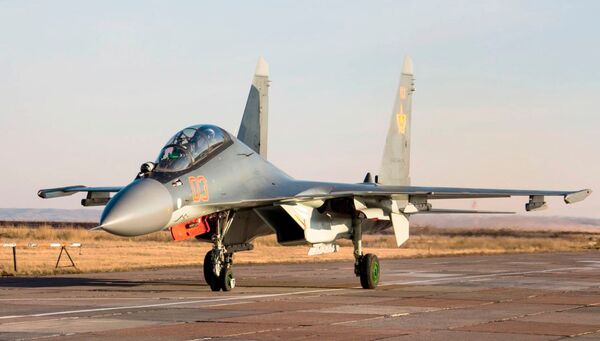 The KADF is set to receive four more Su-30SMs (similar to this one) by late 2022 to complete its second squadron of this aircraft type, Dmitry Shugayev, the director of Russia's Federal Service for Military-Technical Cooperation, told TASS on 25 August. (Kazakh MoD)
