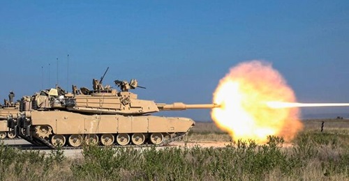 A US Army M1A2 SEPv3 tank at Fort Hood, Texas. The Polish army is set to receive 250 vehicles.