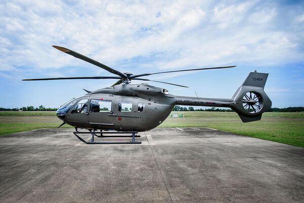 The first of 18 UH-72B helicopters was delivered to the National Guard on 7 September. (Airbus)