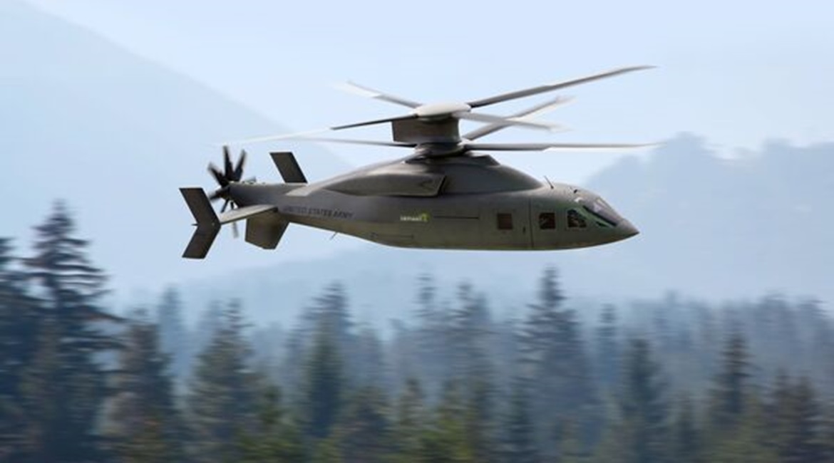 An Artist's impression of the Defiant X that Sikorsky-Boeing is bidding for the US Army's FLRAA requirement.