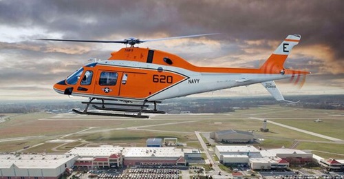 The first of up to 130 TH-73A training helicopters was delivered to the US Navy on 10 June.