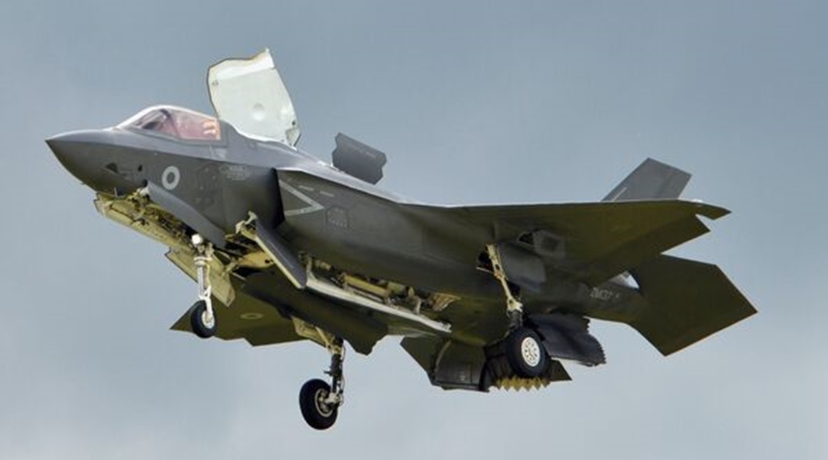 The UK intends to field its short take-off and vertical landing F-35B in a similar expeditionary manner as it did previously with the Harrier.
