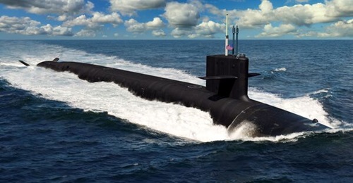 The US Navy awarded a contract for Columbia-class propulsion components.