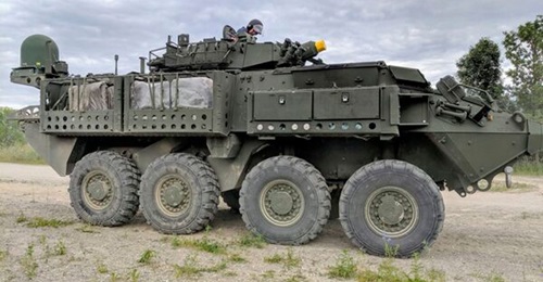 The first five LAV 6.0 Reconnaissance vehicles equipped with the Light Armoured Reconnaissance Surveillance System are being delivered in August.