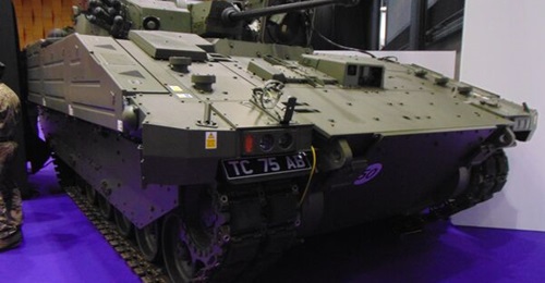 Gen Sanders said in his speech at DSEI 2023 that Ajax has been described “as an AH-64E on tracks”.