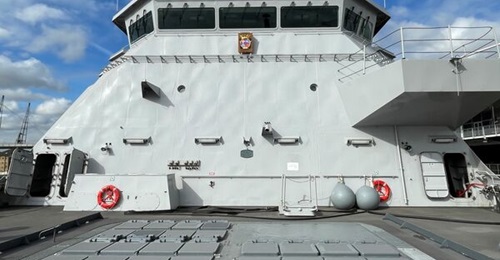 The strike-length MK 41 vertical launcher on 
        
         is already capable of accommodating the Tomahawk cruise missile.