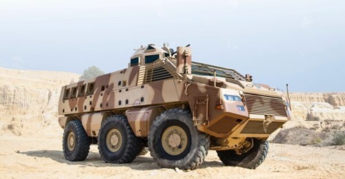 A Paramount Mbombe 6 with a Jordanian Snake Head turret.