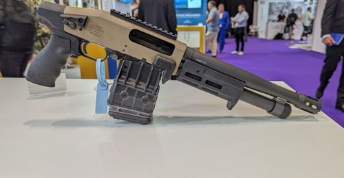 Mossberg 'Vanisher' breacher shotgun