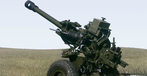 The 105 mm CS/AH2 howitzer (pictured above) is similar in all aspects to the BAE Systems L118/L119 (105 mm) light howitzer. The gun is produced by Poly Technologies, with likely involvement from Norinco.