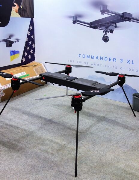 Draganfly's Commander 3 XL is operational in Ukraine.