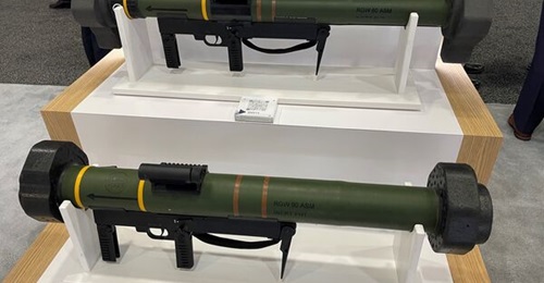 GD OTS expects to submit its RGW90 (bottom) and/or its RGW60 (top) to compete for the army's XM919 IAM requirement.