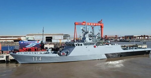 The Royal Malaysian Navy's fourth Keris-class littoral mission ship, KD 
        
        . The country has allocated MYR2.4 billion to procure three more follow-on vessels to this programme.