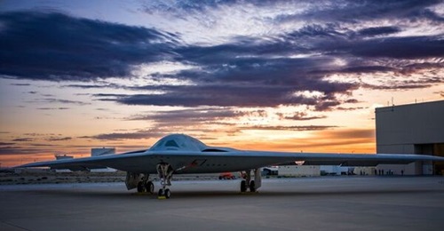 The Northrop Grumman B-21.