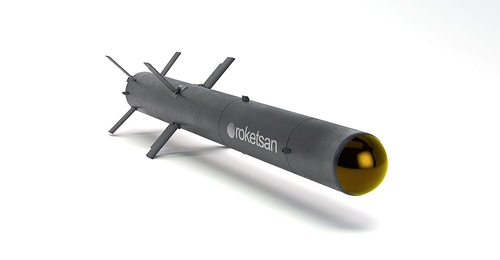 The KaraOk anti-tank guided weapon (pictured above) is fitted with a tandem high-explosive anti-tank warhead designed to defeat explosive reactive armour.