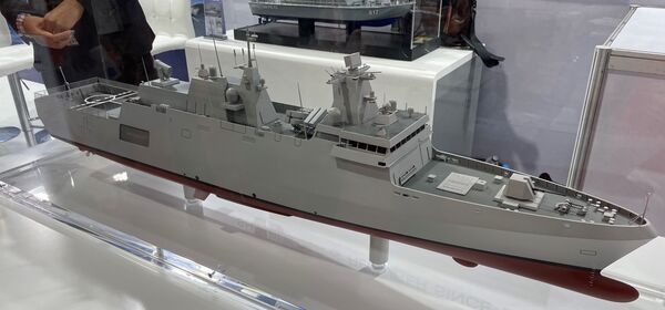 Defense & Security 2023: Marsun, TKMS pitch A-100 light frigate for Thai  navy