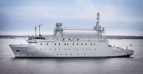HSwMS 
        
         will replace HSwMS 
        
         as Sweden's signals intelligence resource at sea.