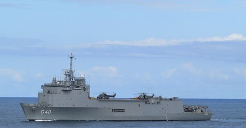 The NDM 
        
         LPD, formerly the Foudre-class FS 
        
         LPD with the French Navy between 1998 and 2015, was acquired by Brazil in 2015.
