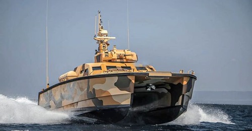 PT Pindad announced on 23 May that the recently launched 'Antasena Tank Boat' prototype has undergone a series of sea and weapon trials in waters off East Java.
