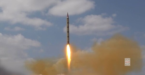 Ansar Allah released a photograph on 1 November showing a Zulfiqar launch to illustrate its attacks on Israel.