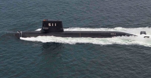 A Japan Maritime Self-Defense Force Soryu-class submarine. The country has embarked on a programme to design the next-generation submarine, which will be able to deploy stand-off missiles with greater ranges.