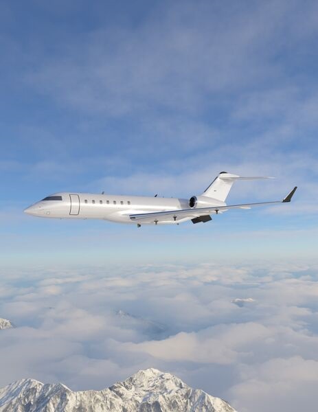 Bombardier's depiction of the HADES prototype aircraft.