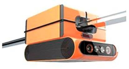 South Korea plans to deploy two new surveillance systems - a rail-mounted robot (illustrated here) and an AI-based video and audio system - later this year to enhance round-the-clock border security.