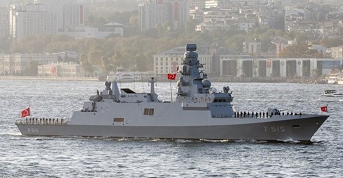 TCG 
        
         (F 515) was commissioned into service on 19 January.