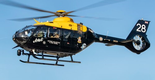 The UK has leased to Australia five H135 helicopters that will be used for training.