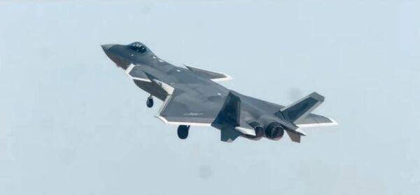 AVIC, manufacturer of Chinese military aircraft including the J-20 fighter (pictured), has announced the sale of additional non-core activities in line with its business optimisation reforms. (PLAAF)