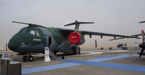The KC-390 was showcased at the WDS 2024 in Riyadh. Prior to arriving at the biennial event, the tanker-transport aircraft was demonstrated to the Nigerian Air Force.