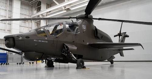 The Bell 360 Invictus prototype for the US Army's FARA competition is substantially complete, pending first flight in late 2024.