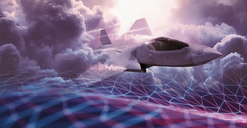 Conceptual artwork showing the future Tempest fighter operating in a networked environment. According to a PricewaterhouseCoopers report published on 25 May, the programme will be worth at least GBP26.2 billion to the UK economy over the next 30 years.