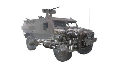 Texelis will supply its Celeris 4×4 chassis - pictured above -  to Indonesia's PT SSE to develop a new armoured personnel carrier.