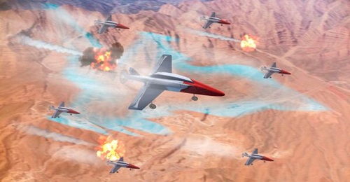 An artist's conceptualisation of a swarming drone capability being developed by 216 Squadron. However, since being formed in 2020, the unit, which is tasked with testing future drone swarm technology, has completed no tests or trials either in-house or...
