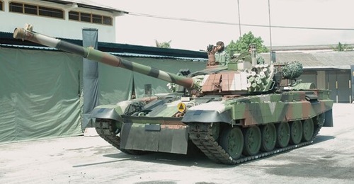 A Malaysian Army PT-91M main battle tank. The country has begun investigations into “critical problems” plaguing the fleet, including issues with the vehicle's transmission and fire-control systems.