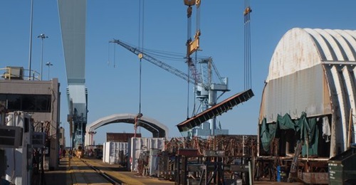 HII had already started its workforce for more work at its shipyards, including its facility at Newport News Shipbuilding in Virginia.