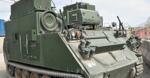 Lithuania is providing its M577 command vehicle (pictured) to Ukraine under a military support deal.