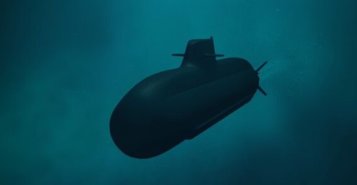 A graphic depiction of the NFS U212 submarine.