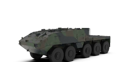 GDELS is offering its new 10×10 Piranha HMC variant for missions including direct and indirect fires, air defence, and tactical bridging.
