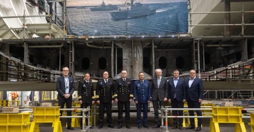 A keel-laying ceremony for first Fininish Navy Squadron 2020 corvette was held at Rauma shipyard on 11 April.