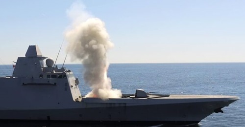 MdCN is launched from the FREMM frigate 
        
        on 18 April.