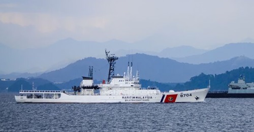 A file image of KM 
        
        , which collided into a Vietnamese fishing vessel on 22 April.