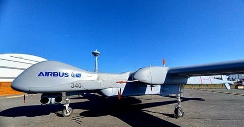 Seen at the ILA 2024 Berlin Air Show, the Heron TP has now been cleared for global operations by the Luftwaffe.